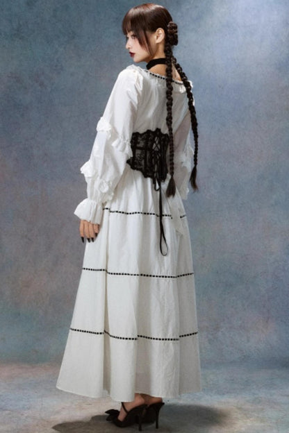 Lace Ghost Ode Dress Set-Up