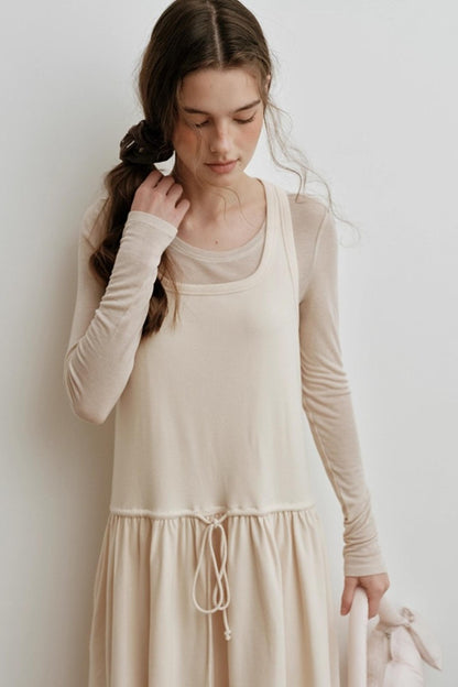 Floral Embroidered Knit Dress