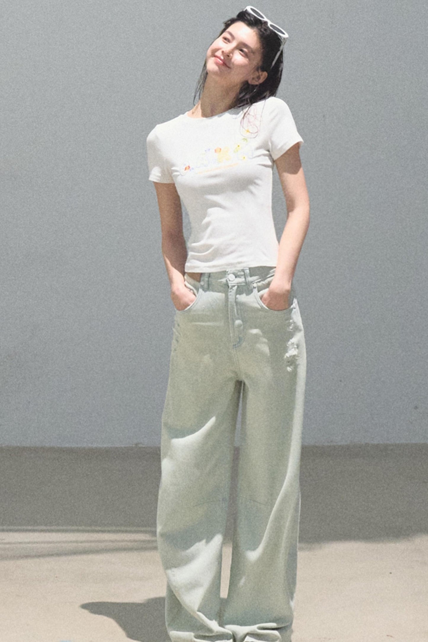 Skin-Friendly Crewneck T-Shirt