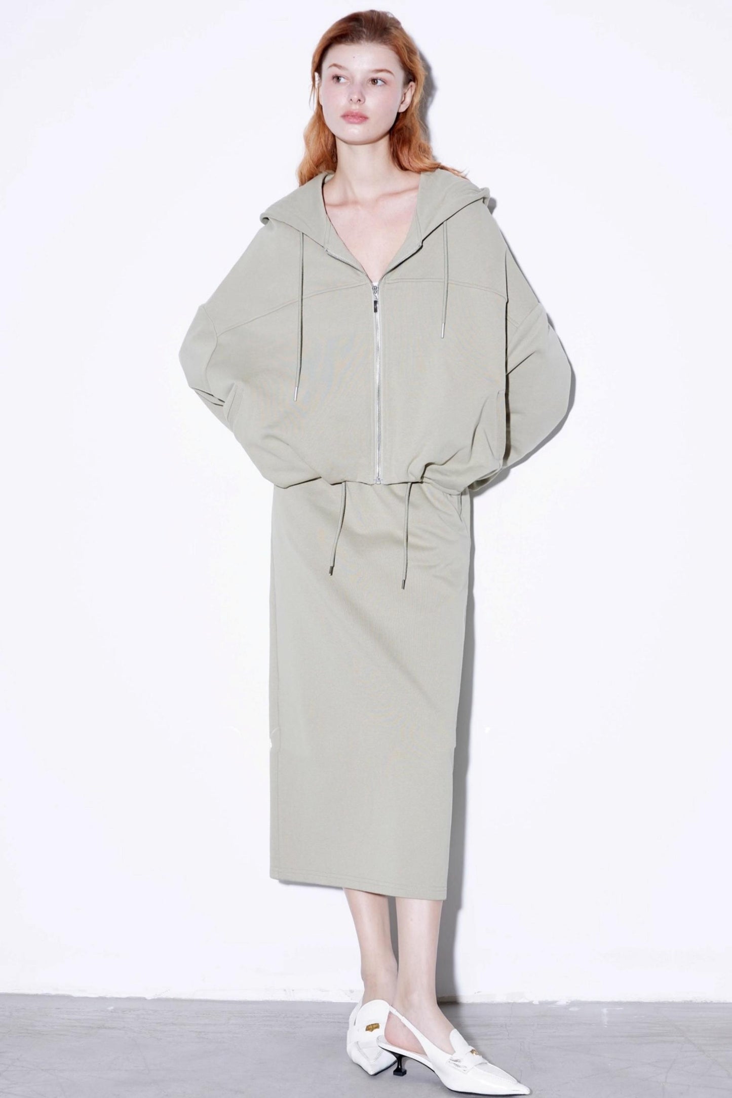 Comfort Cloud Cotton Hooded Sweatshirt Set-Up
