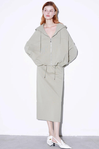 Comfort Cloud Cotton Hooded Sweatshirt Set-Up