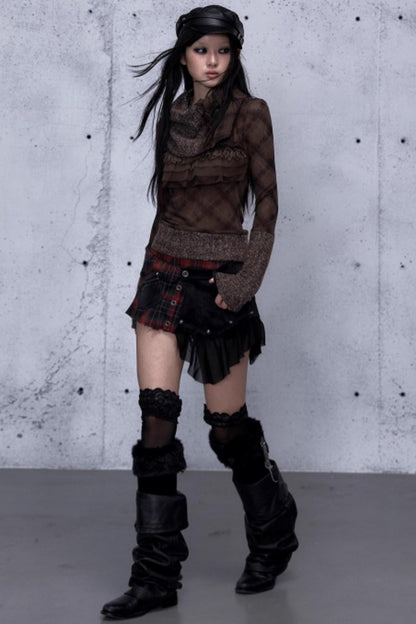 Vintage Retro Wool Knit Sweater