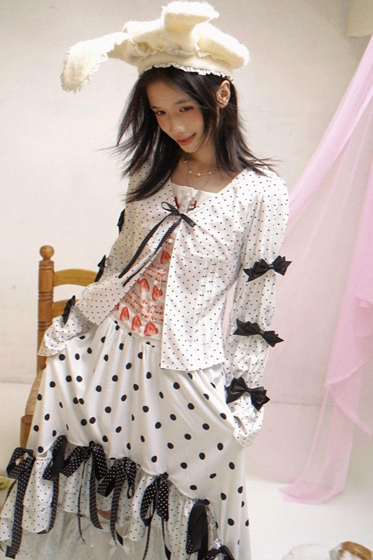 Happy Birthday Polka Dot Red Checkered Shirt