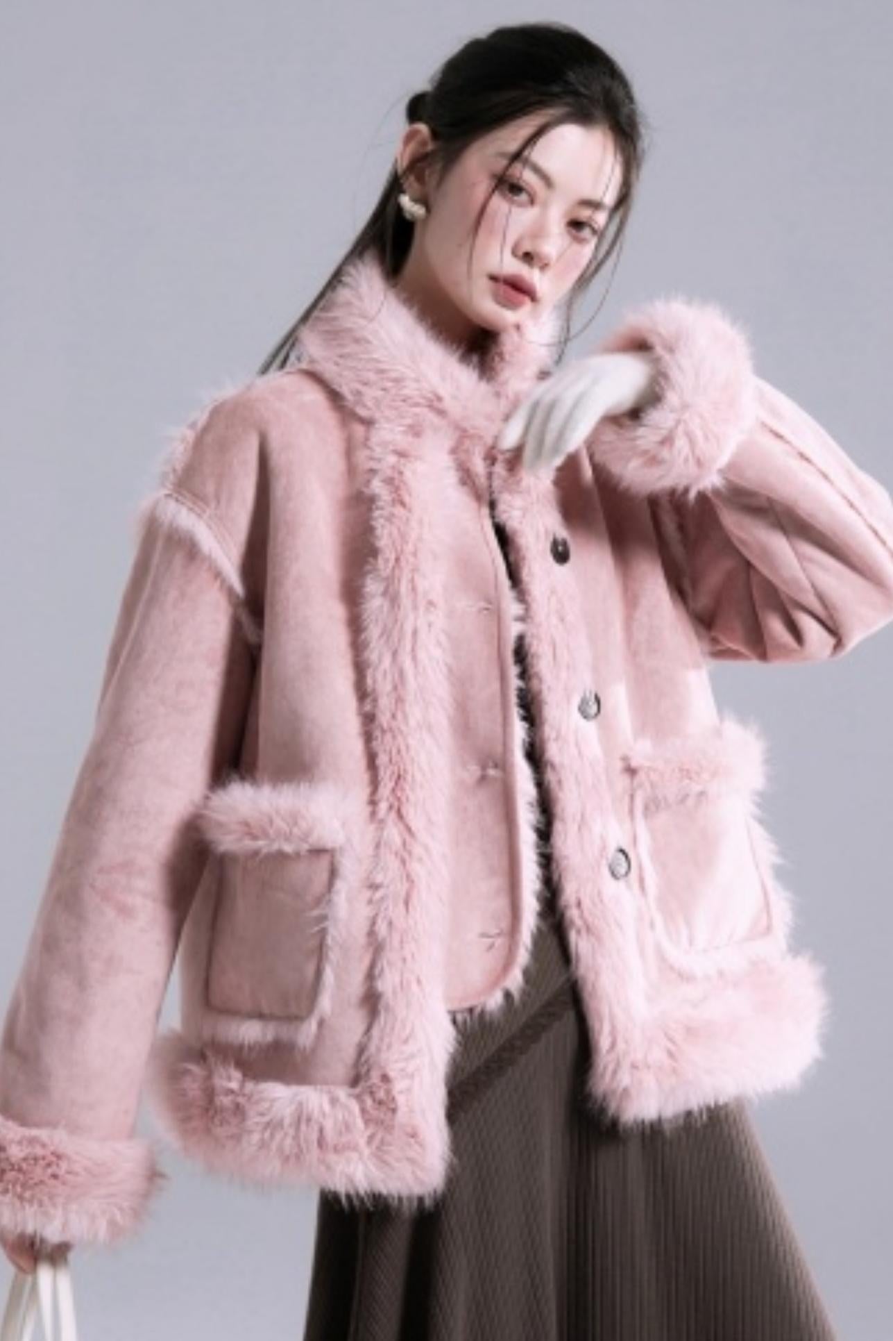 Frost Gray Blue Reversible Jacket