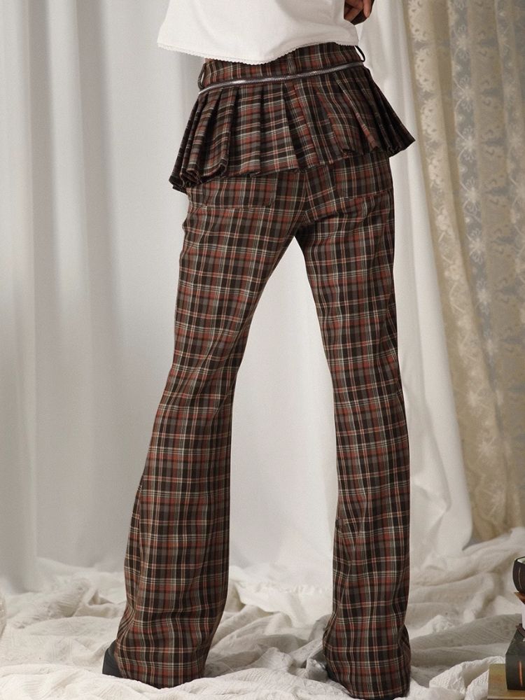 False two-piece dress pants