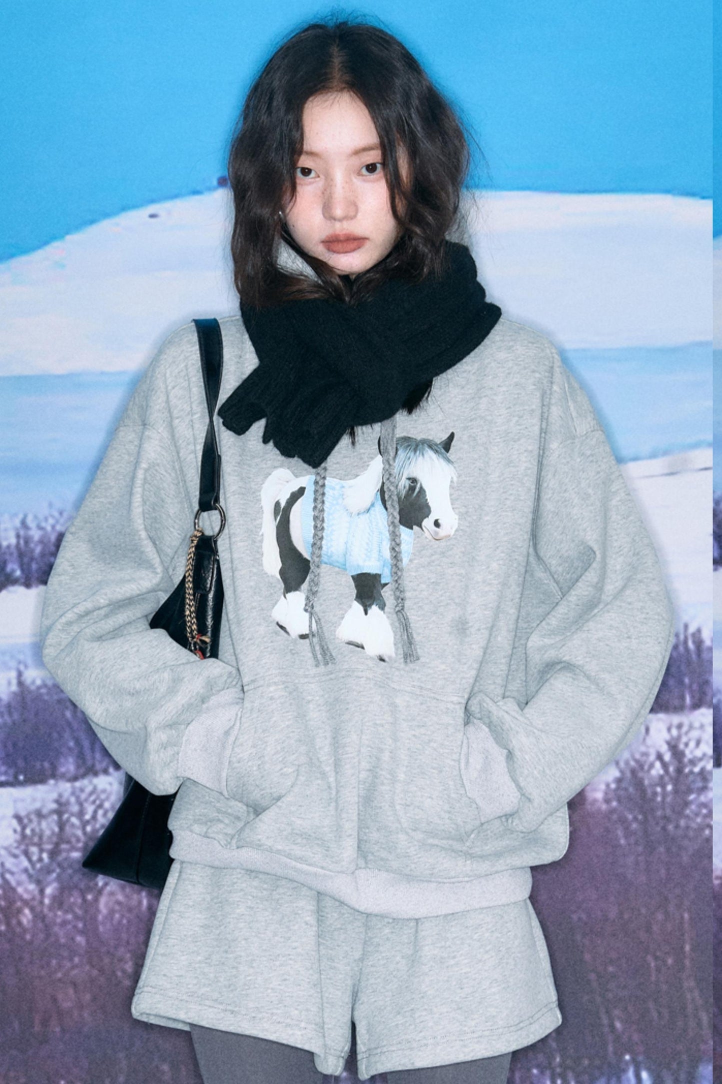 Fleece Hooded Top & Pant Set-Up