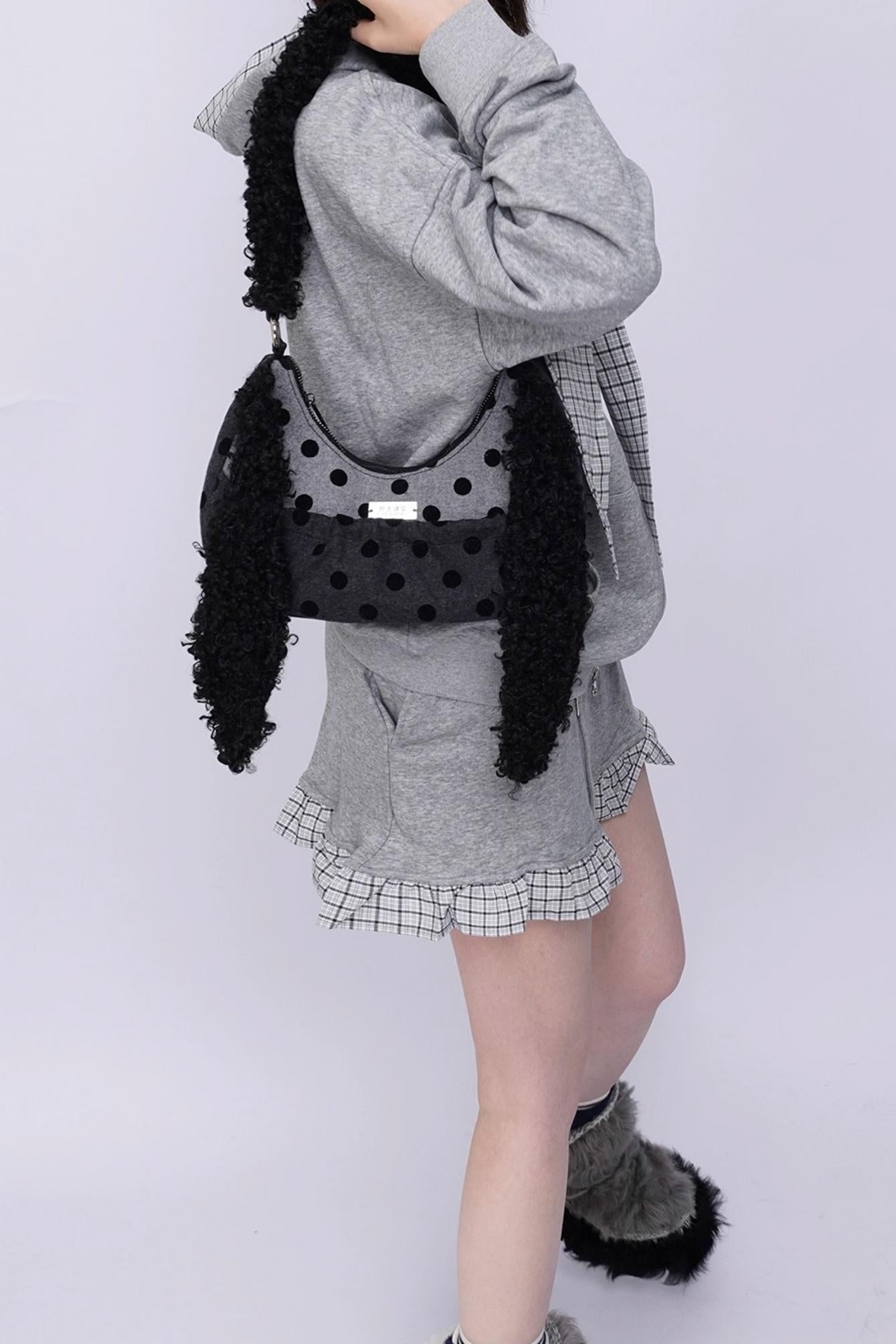 Rabbit Plush Crossbody Bag