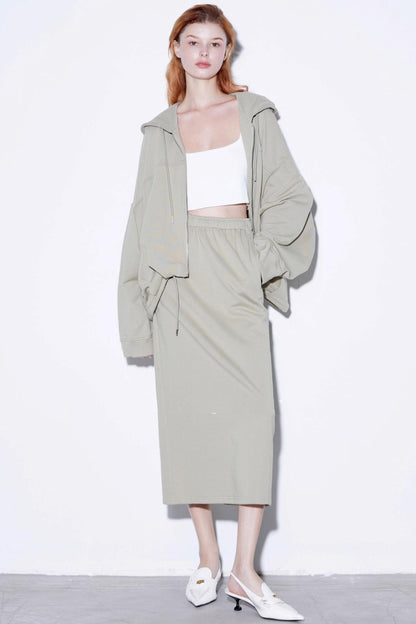 Comfort Cloud Cotton Hooded Sweatshirt Set-Up