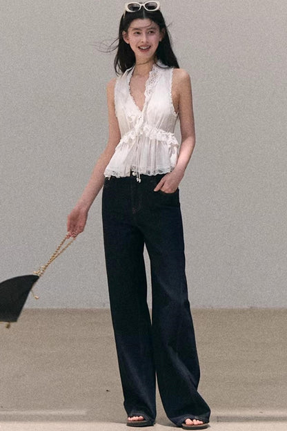 Sun-Kissed Floral Denim Set-Up