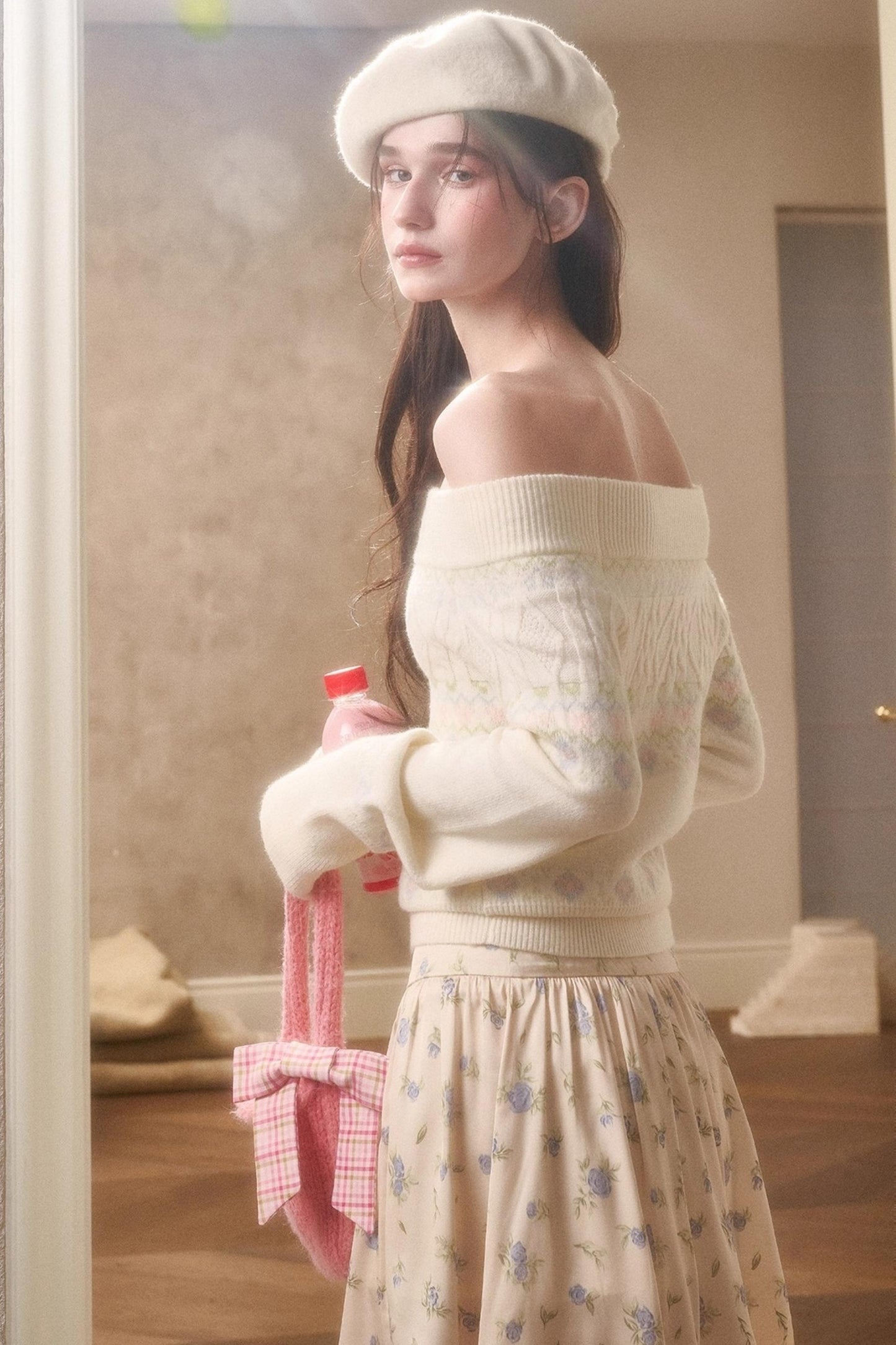 Fresh Floral Skirt Set-Up