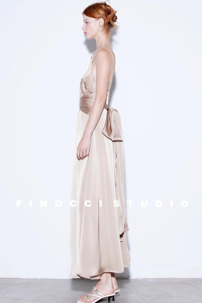 Green Vintage Resort Dress