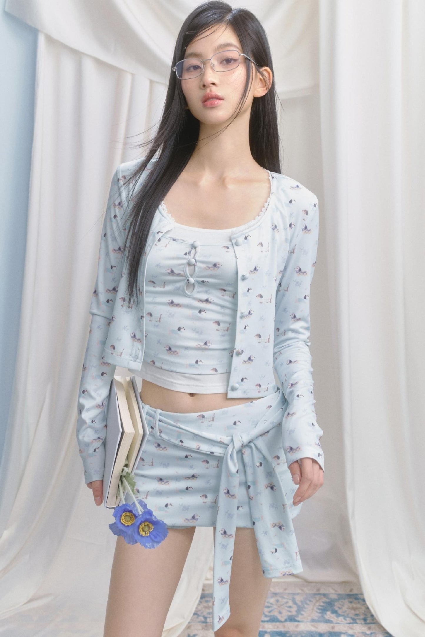 Puppy Fudge Cozy Trio Set-Up