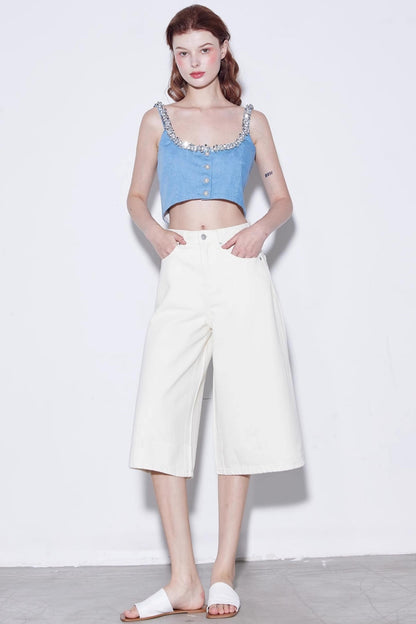 Luxury Denim Undershirt