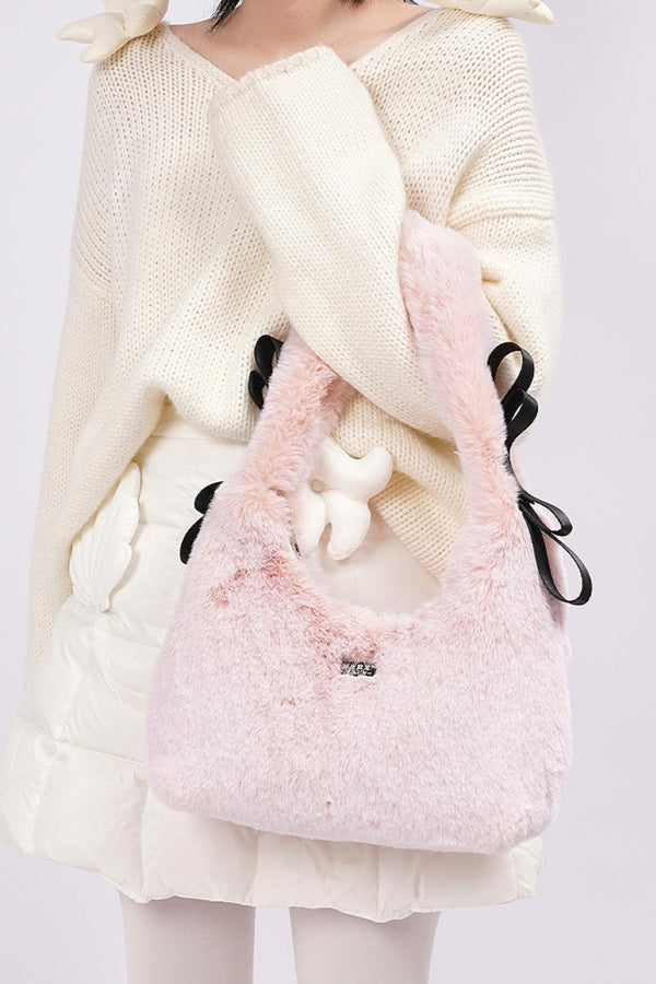 Chic Spice Fur Bag