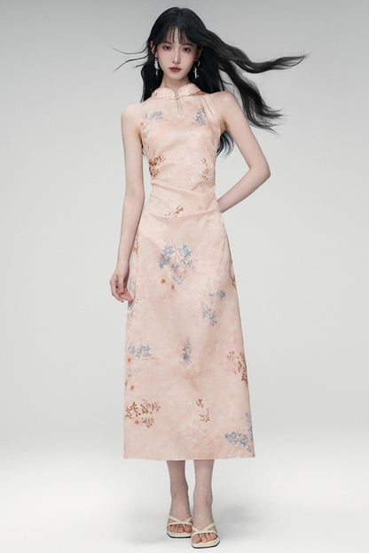 Sun Jacquard Cardigan Dress Set