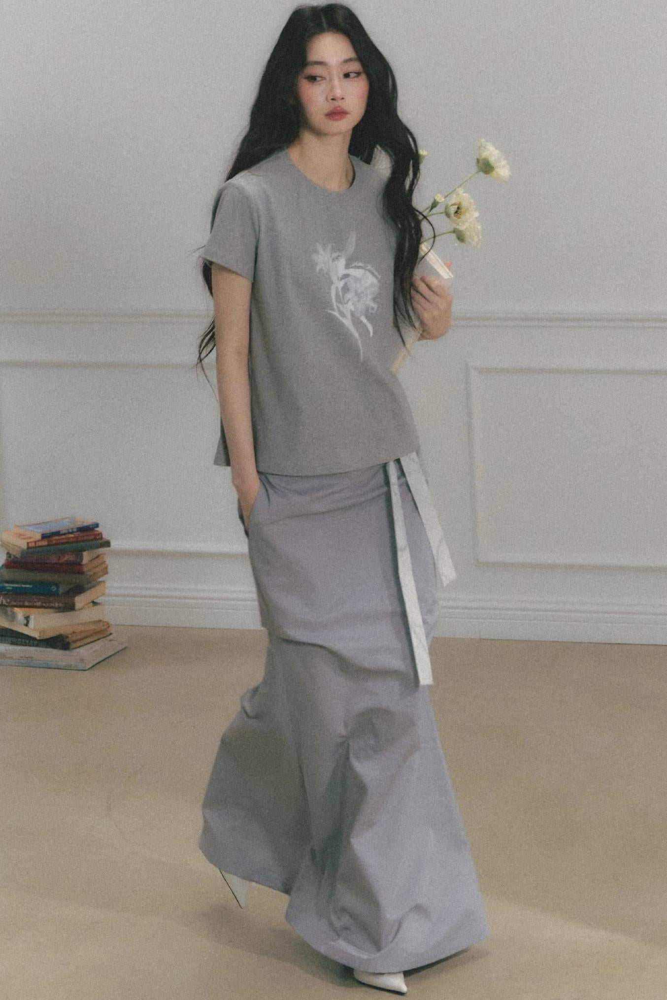 Floral Print Summer Short Sleeve Top