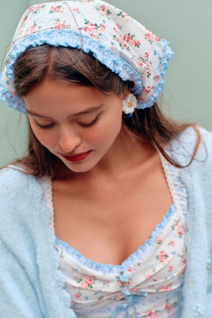 Blue French Pastoral Dress Set-Up