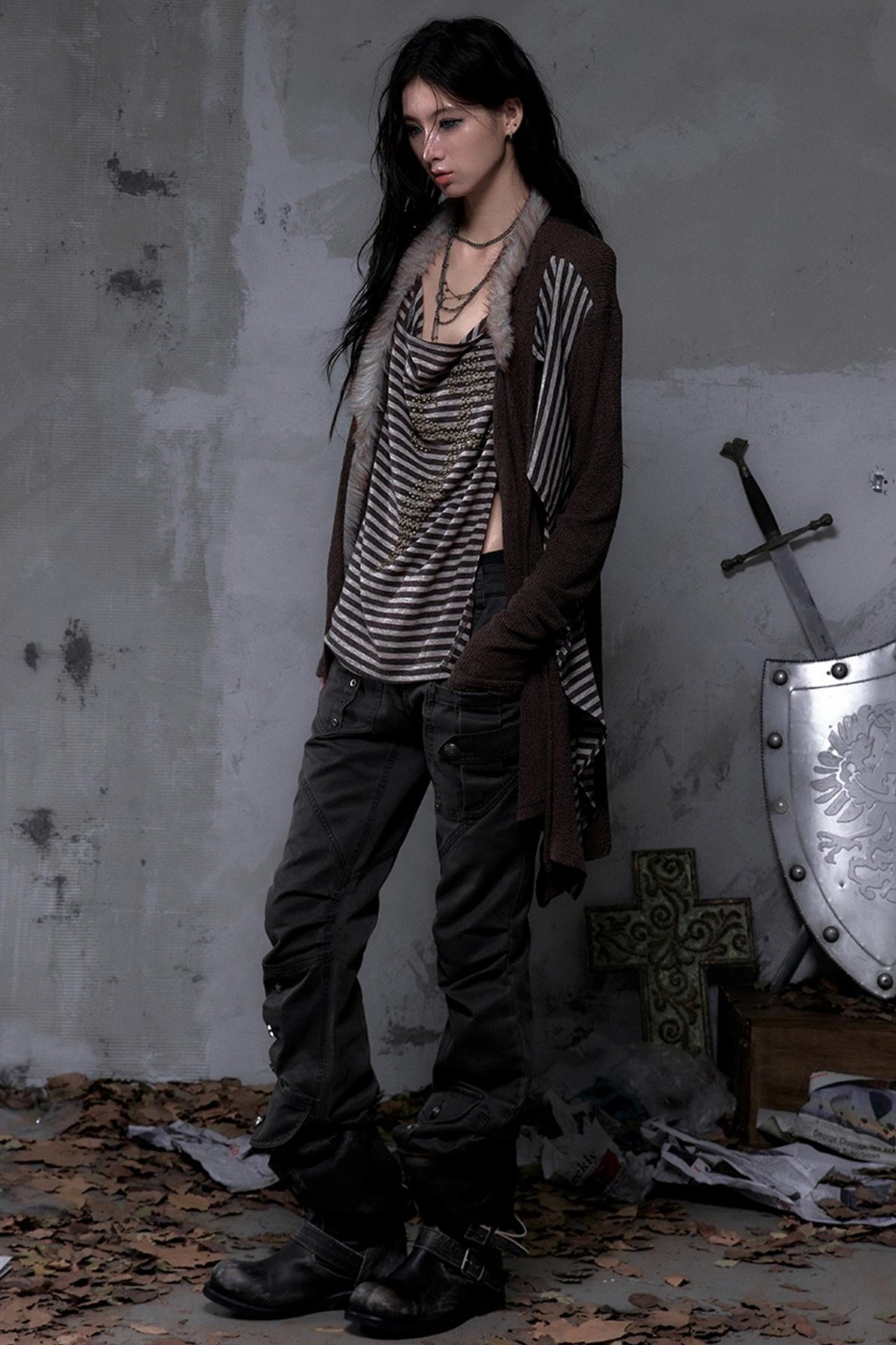 Vintage Diamond Cardigan