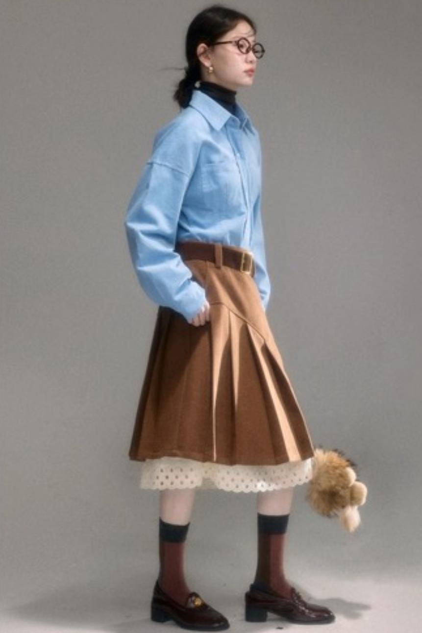 Oak Hazelnut Wool Jacket Set-Up