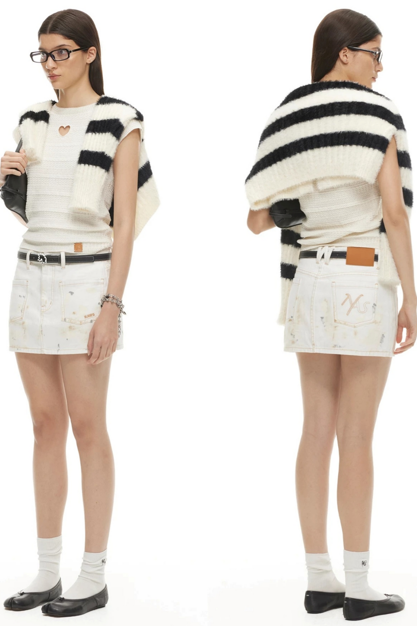 Heartbeat Linen Flutter Sleeve Top