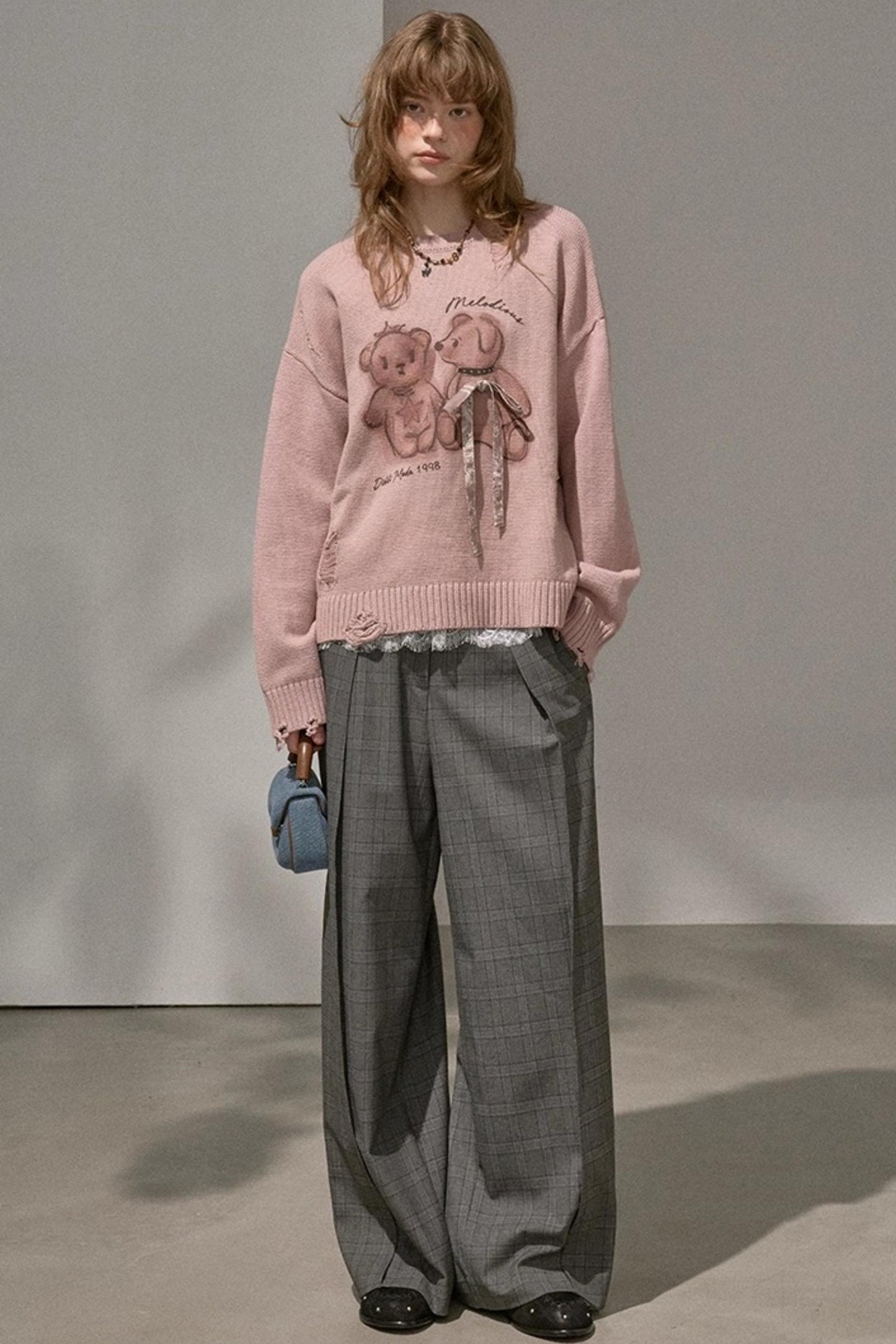 Bear Knitted Sweater