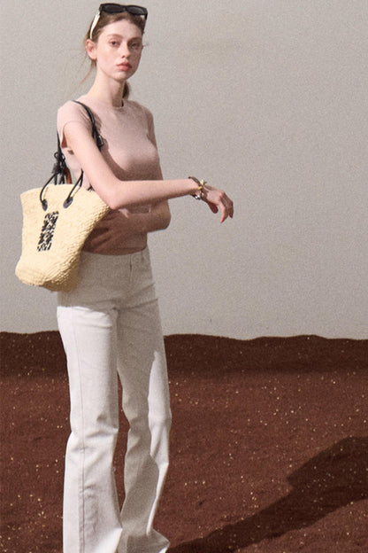 Begonia Bloom Slim Fit T-Shirt