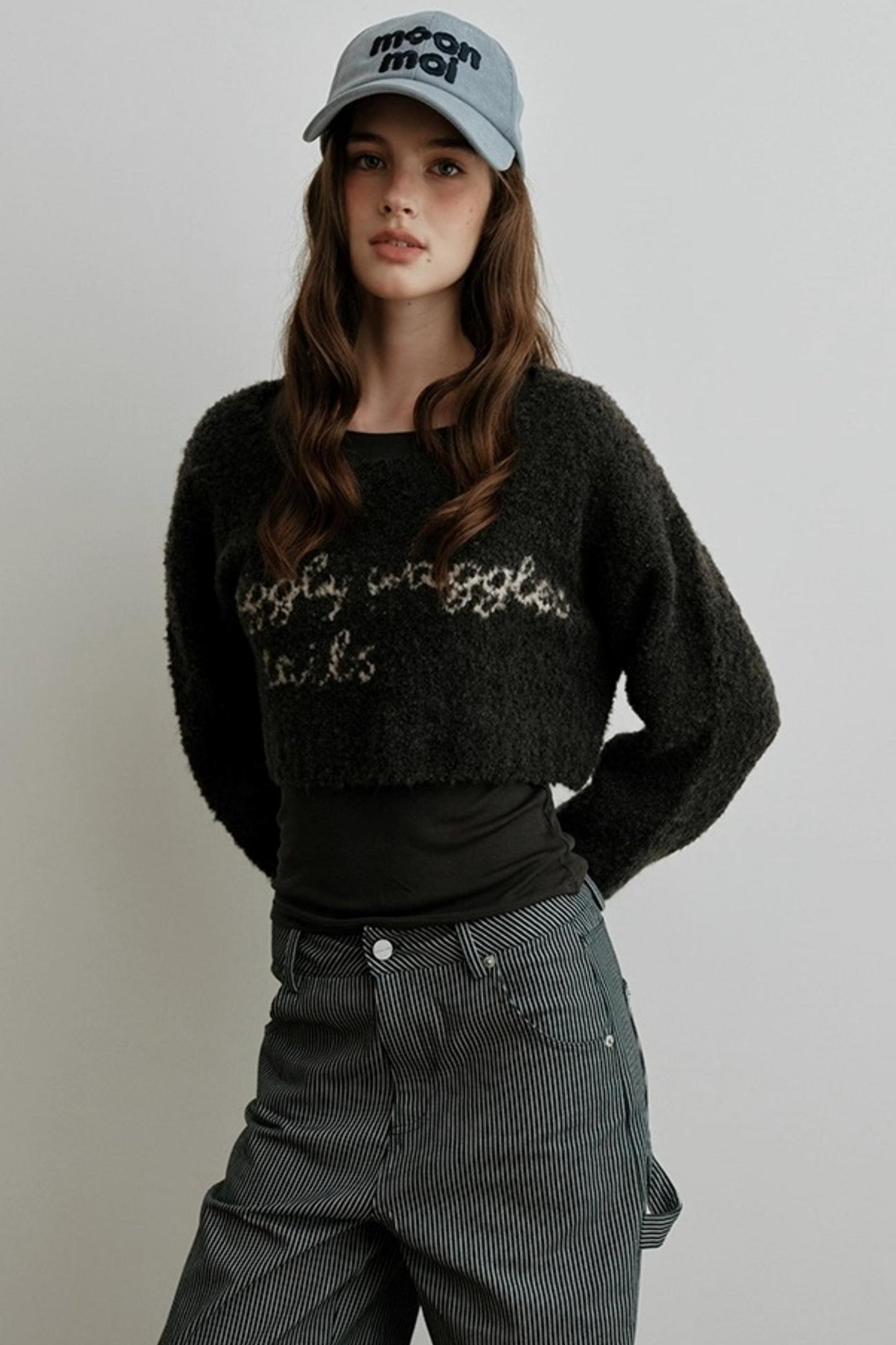 Light Luxury Wool Jacquard Sweater