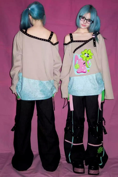 Dependence Studded Sweatshirt