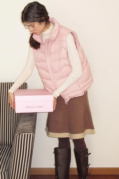 Moonlight Irregular Down Vest