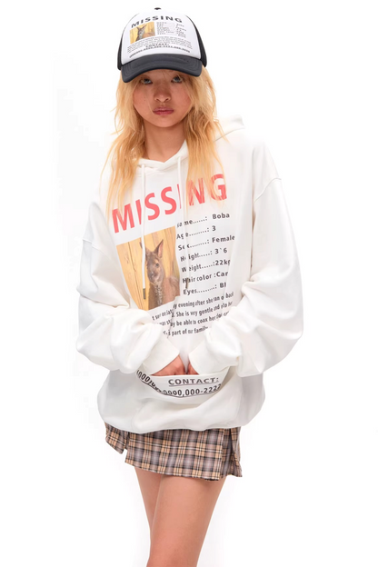 Känguru-Hinweis-Sweatshirt