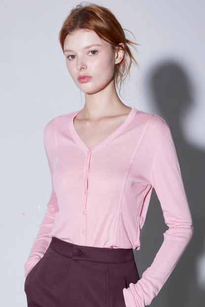 Slimming V-Neck T-Shirt