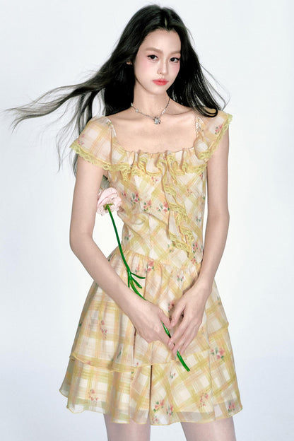 Romantic Ruffle Dress