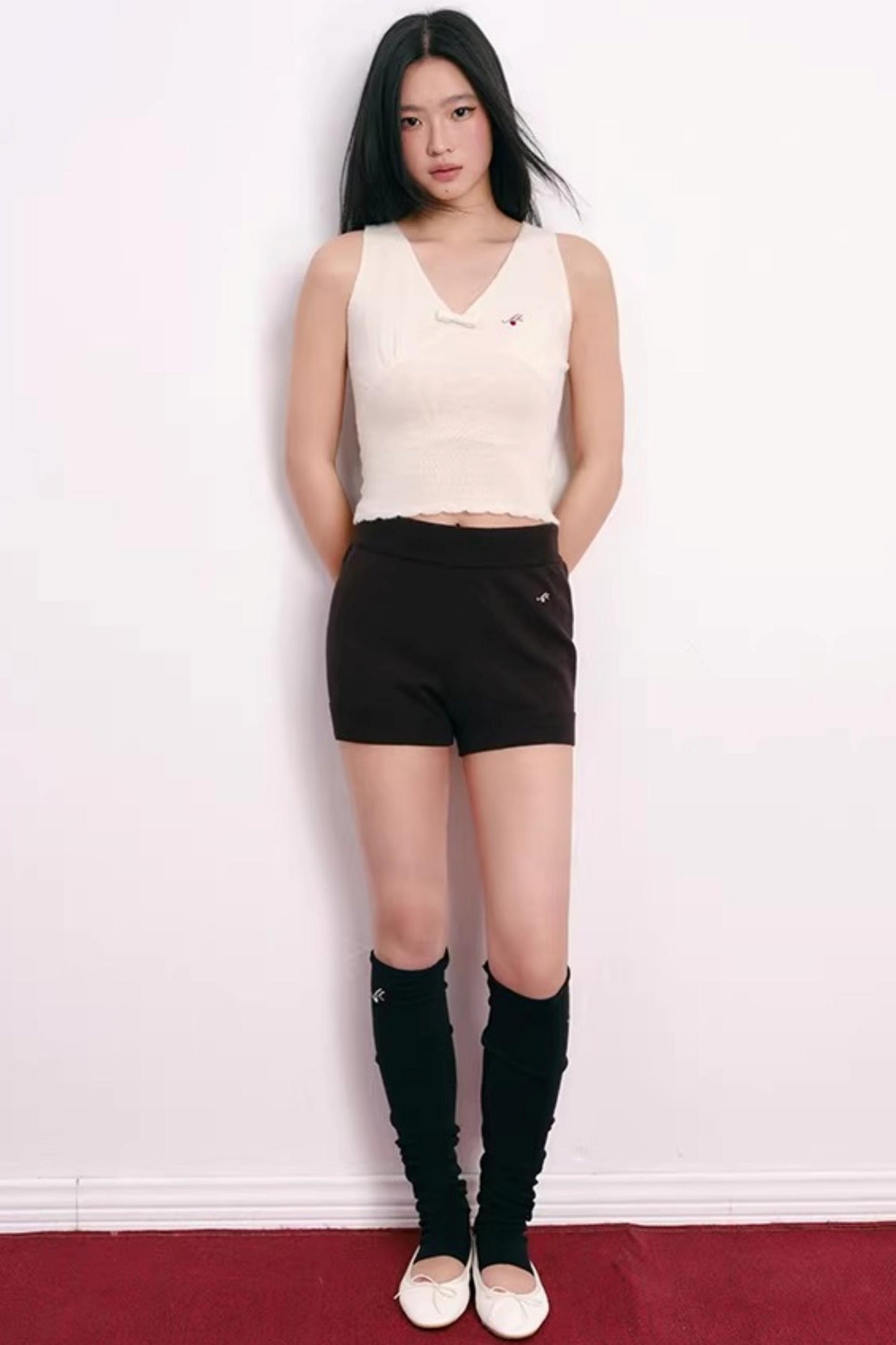 Korean Lace Bowknot Top