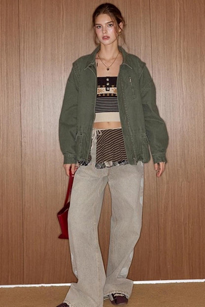 Almond Love Brown Jeans