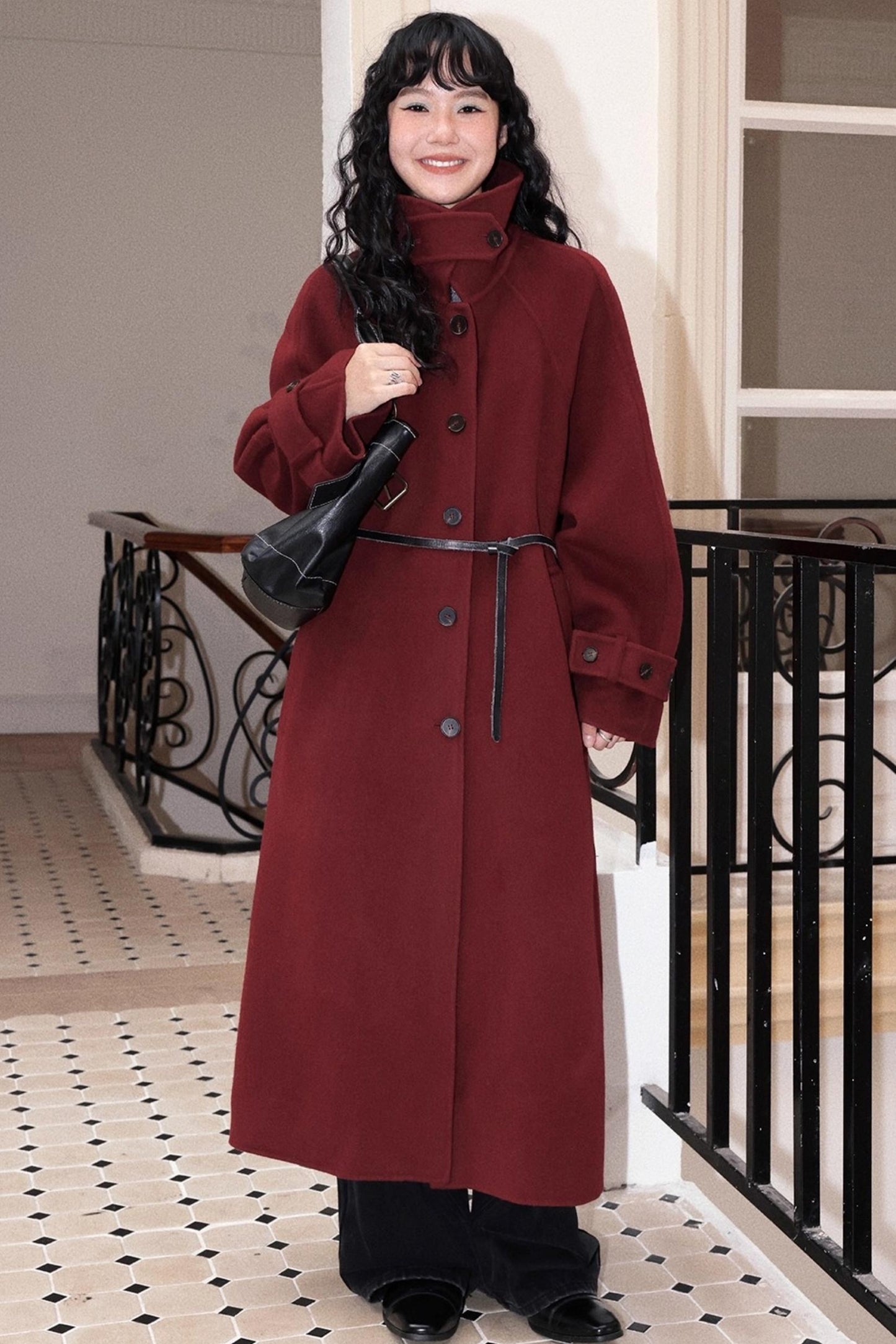 Starry Night Distressed Leather Belt