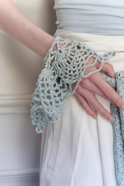 Floral Knitted Headband