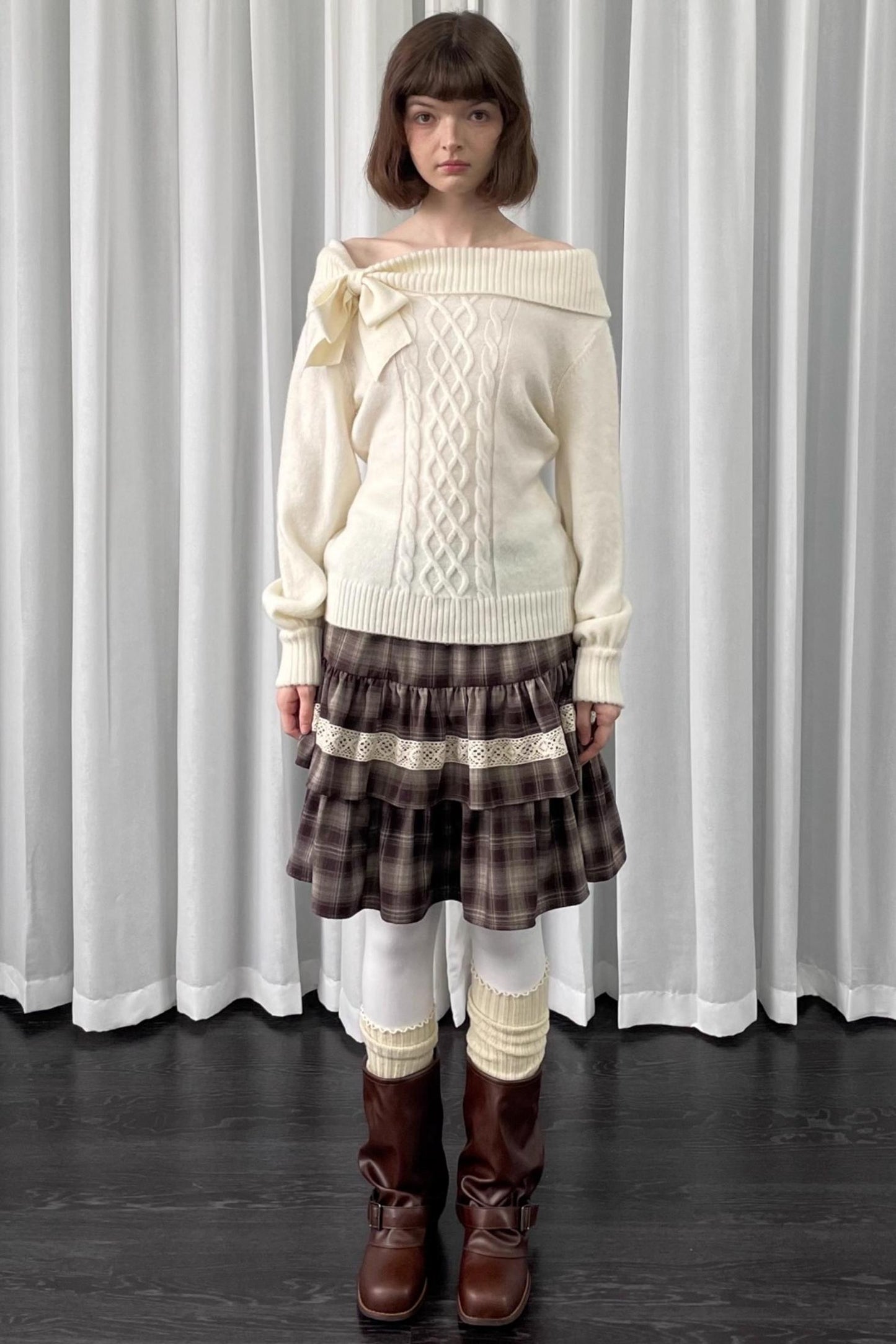 Versatile Lazy Sense Cable Sweater