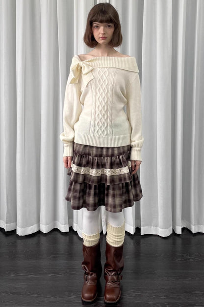 Versatile Lazy Sense Cable Sweater