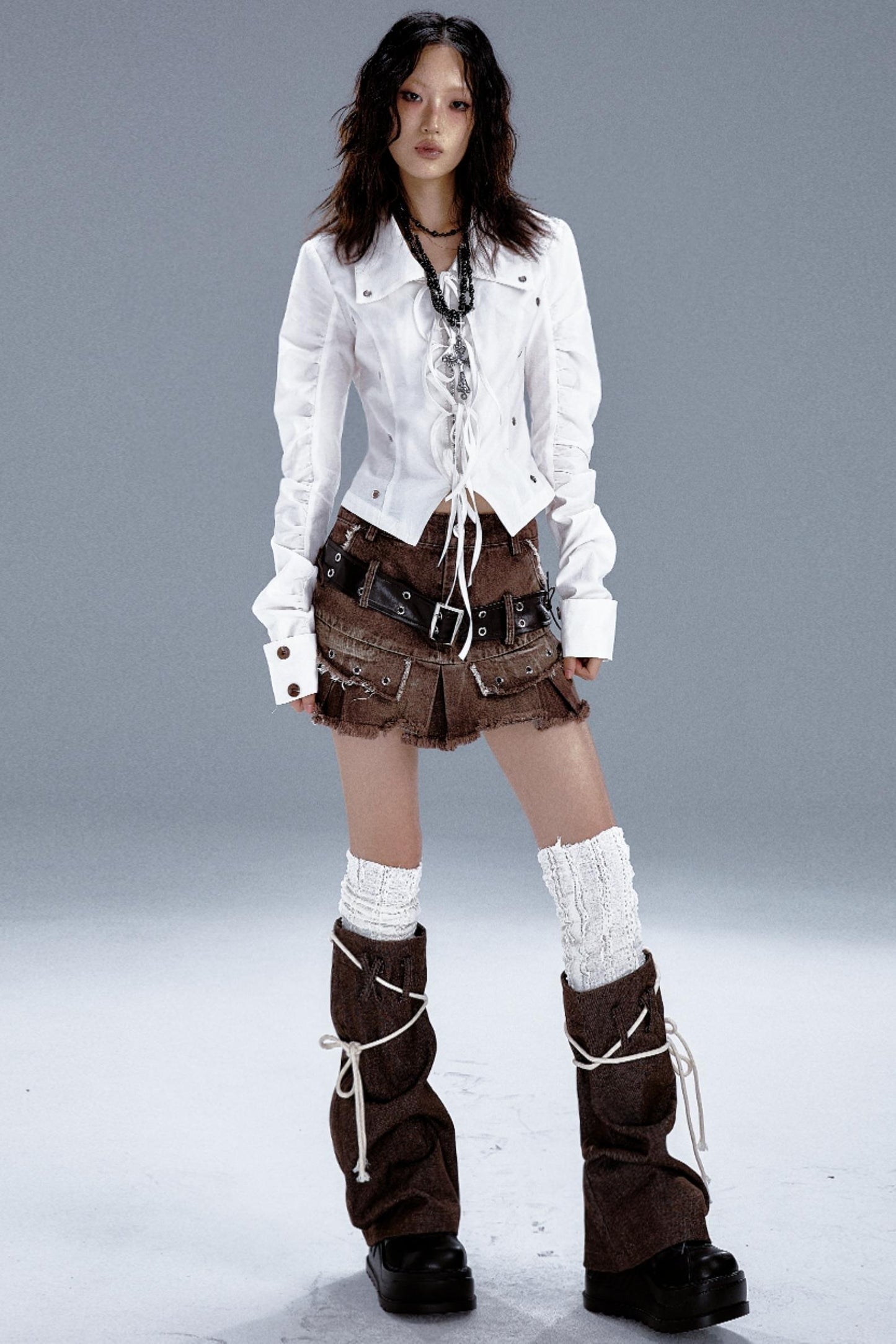 Spring Silhouette White Shirt