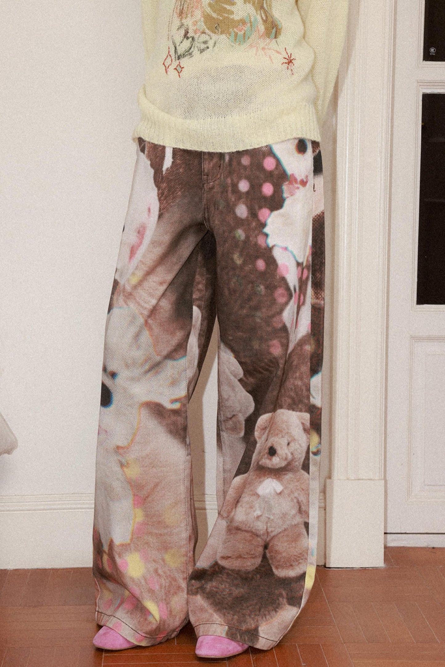Doll Club Wide-Leg Jeans