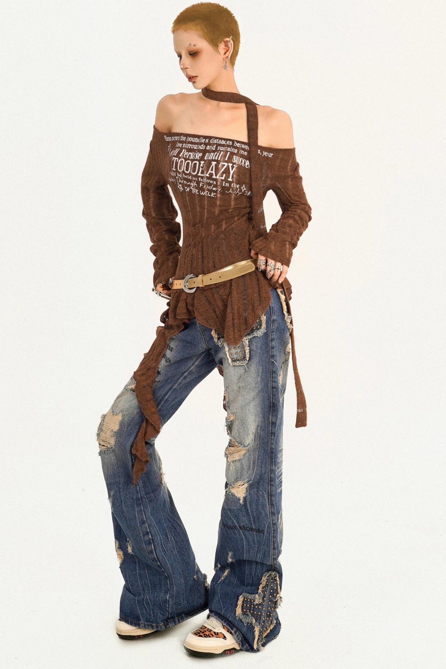 Spice Girl Knitted Sweater