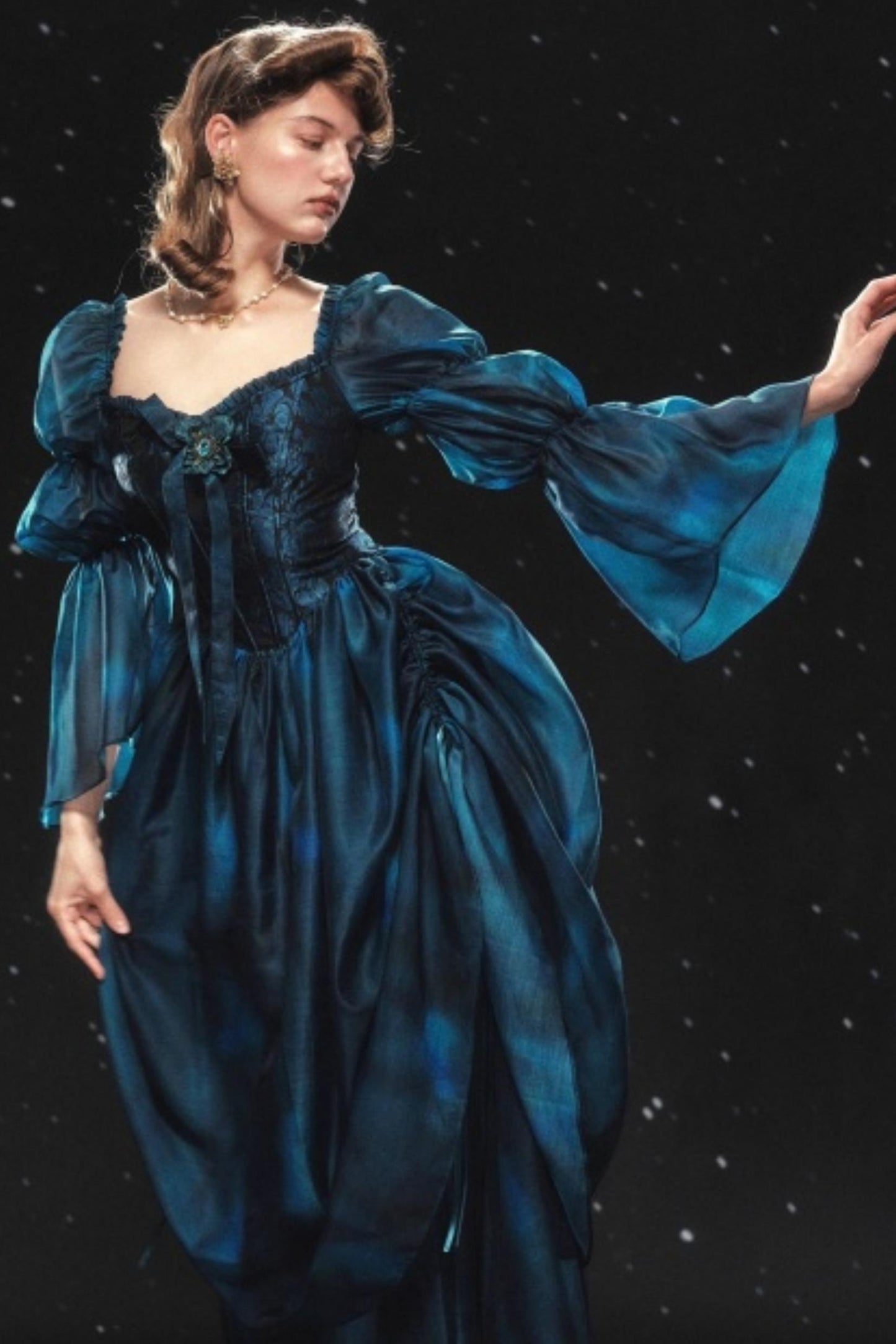 Helena Morpho Lace Dress