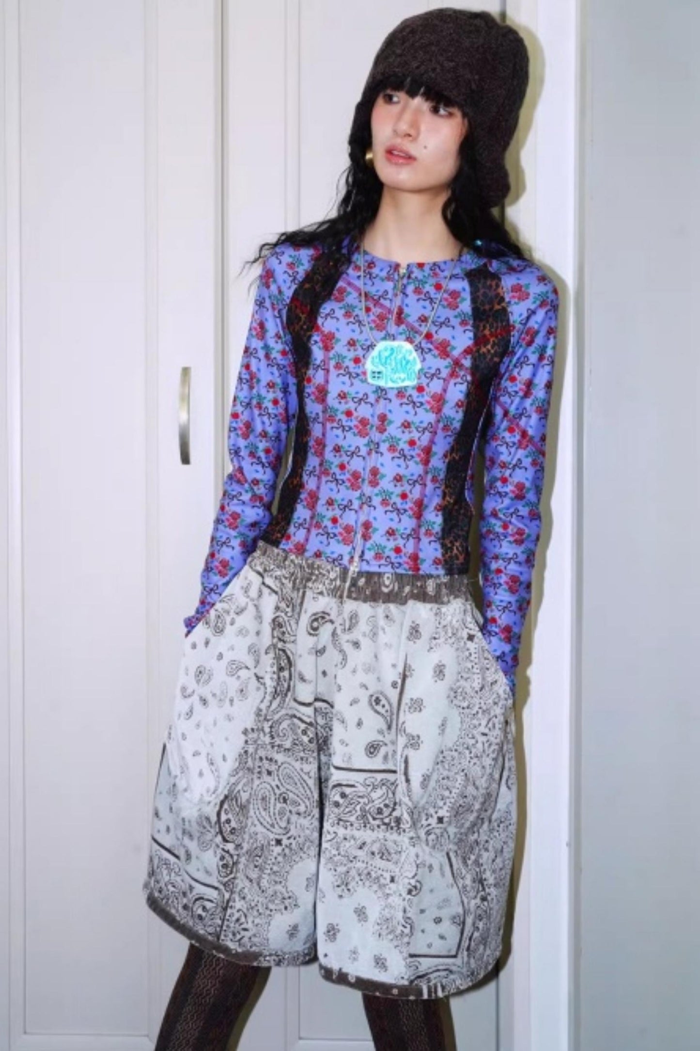 Vintage Leopard Velvet T-Shirt