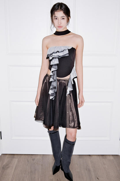 Classic Lace Halter Top