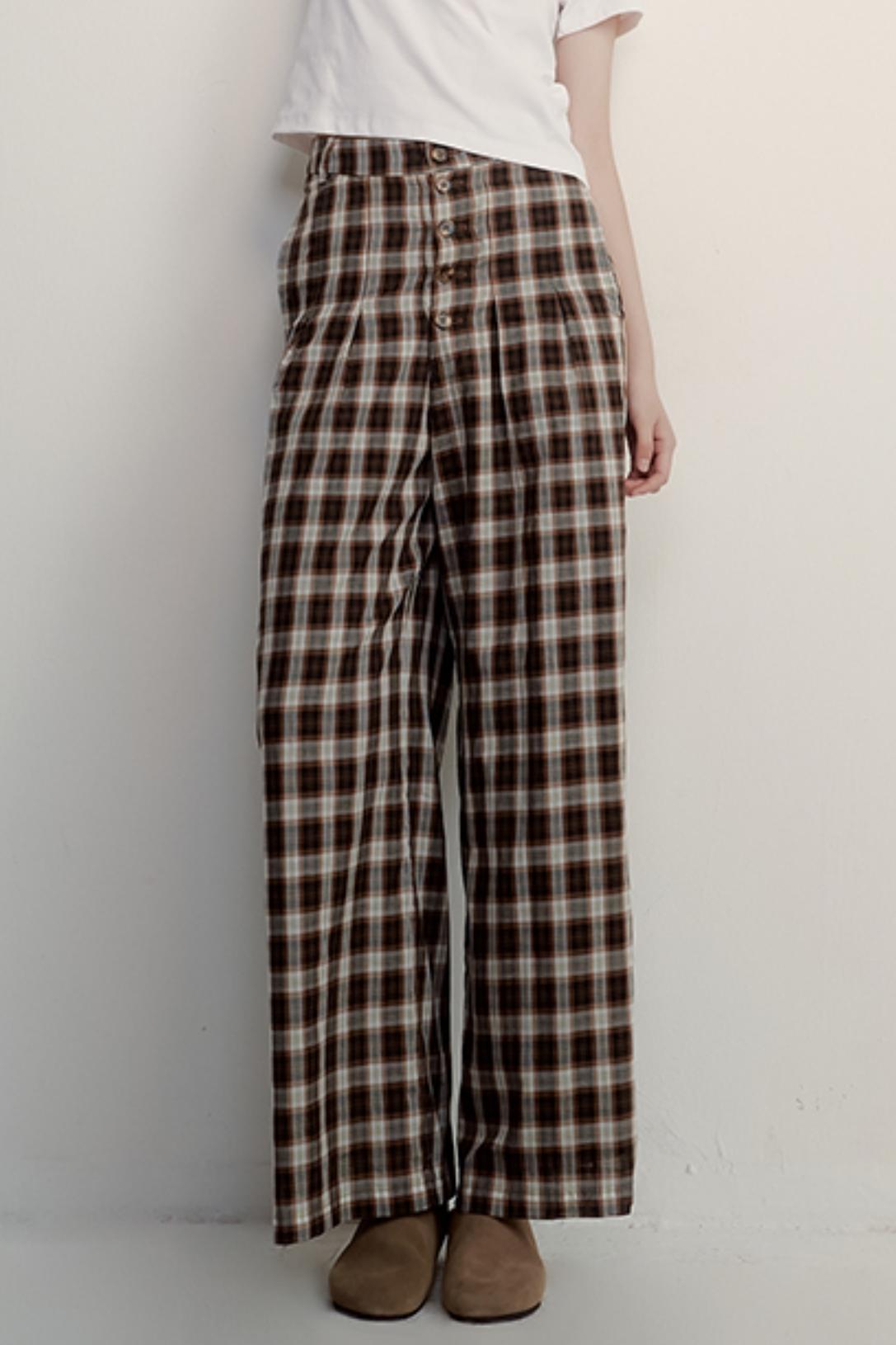 Tramp Geometric Slouchy Pants