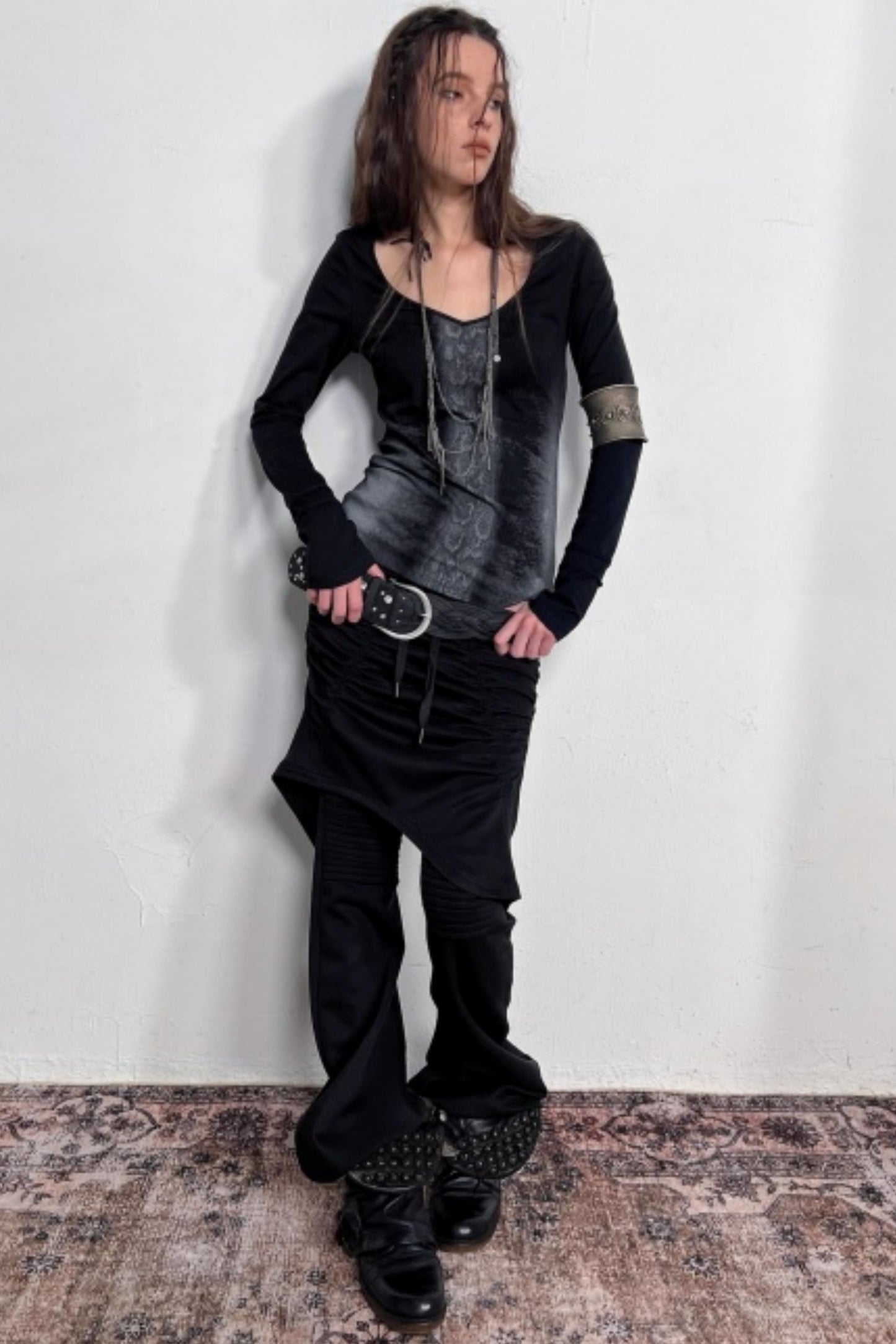 Snake Skin Angel Slim Top