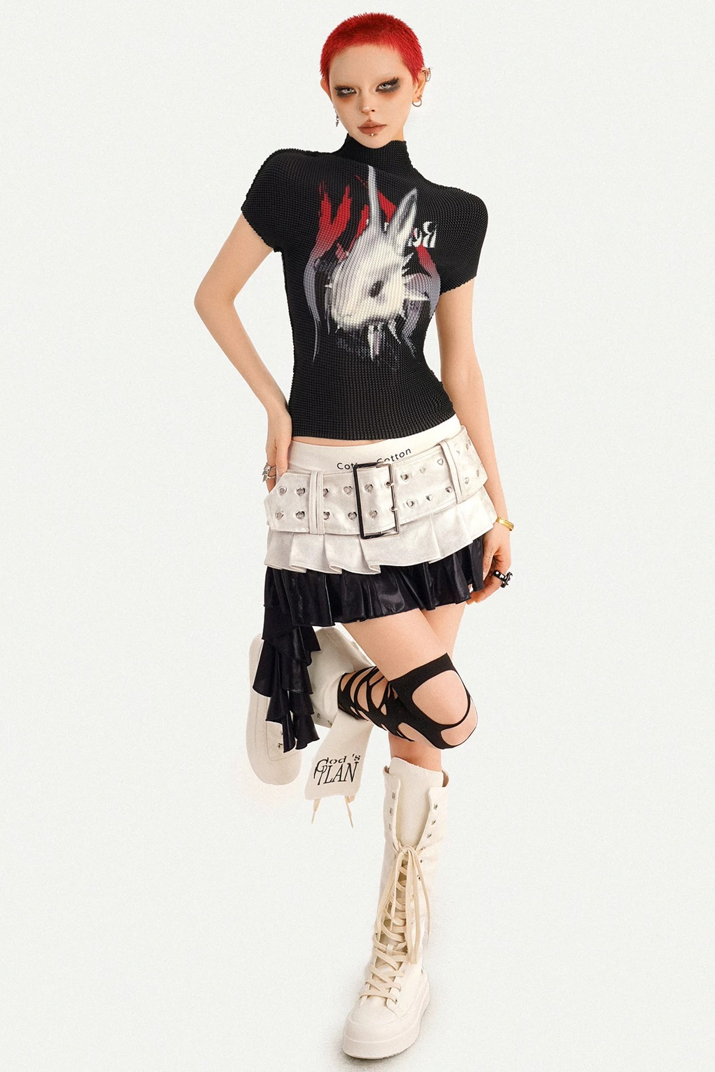 Milk Molly Pleated Blouse