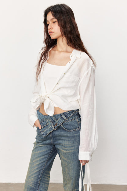 Relaxed Summer Ramie Shirt