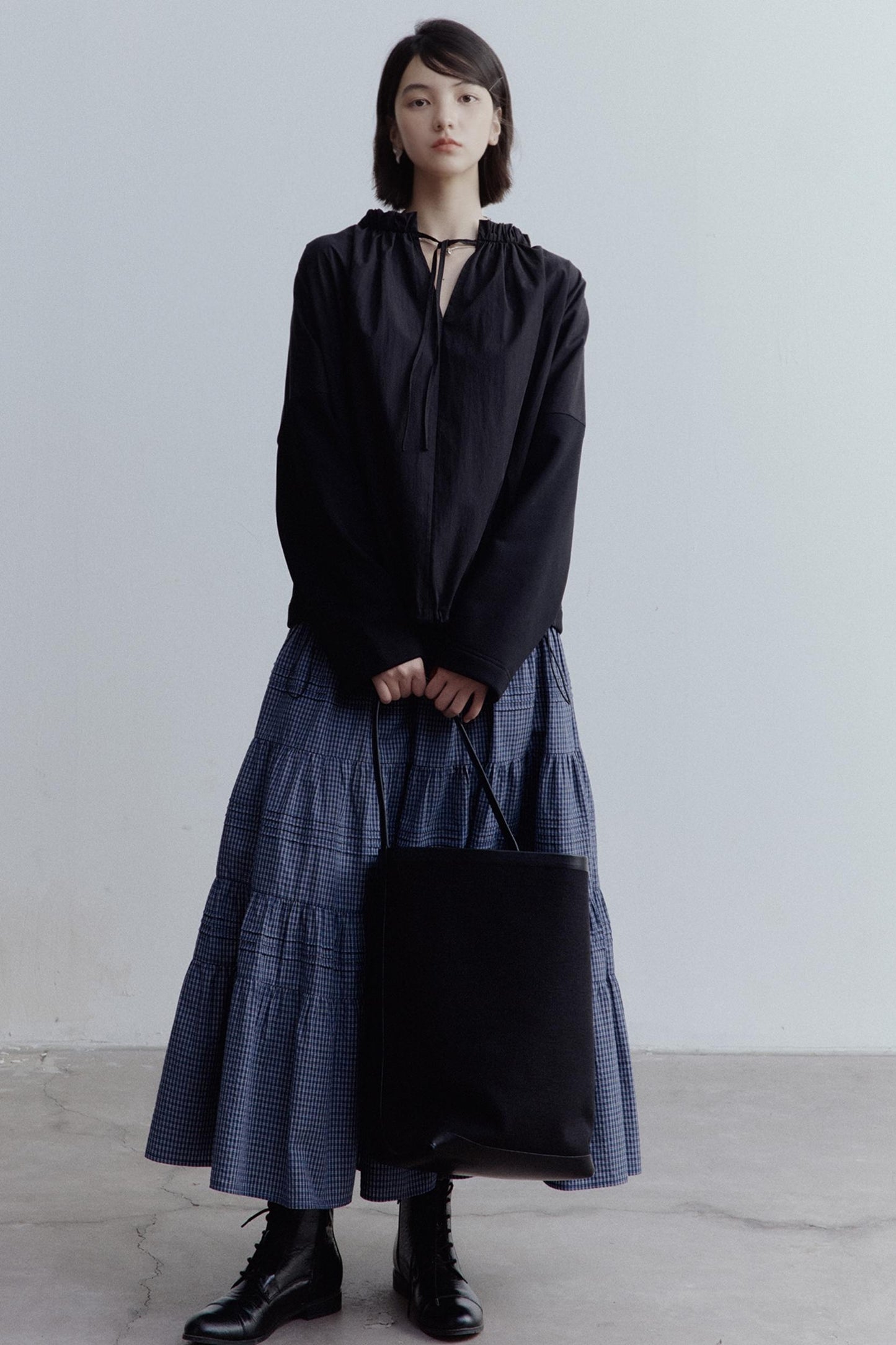 Personality Splicing Pullover Top