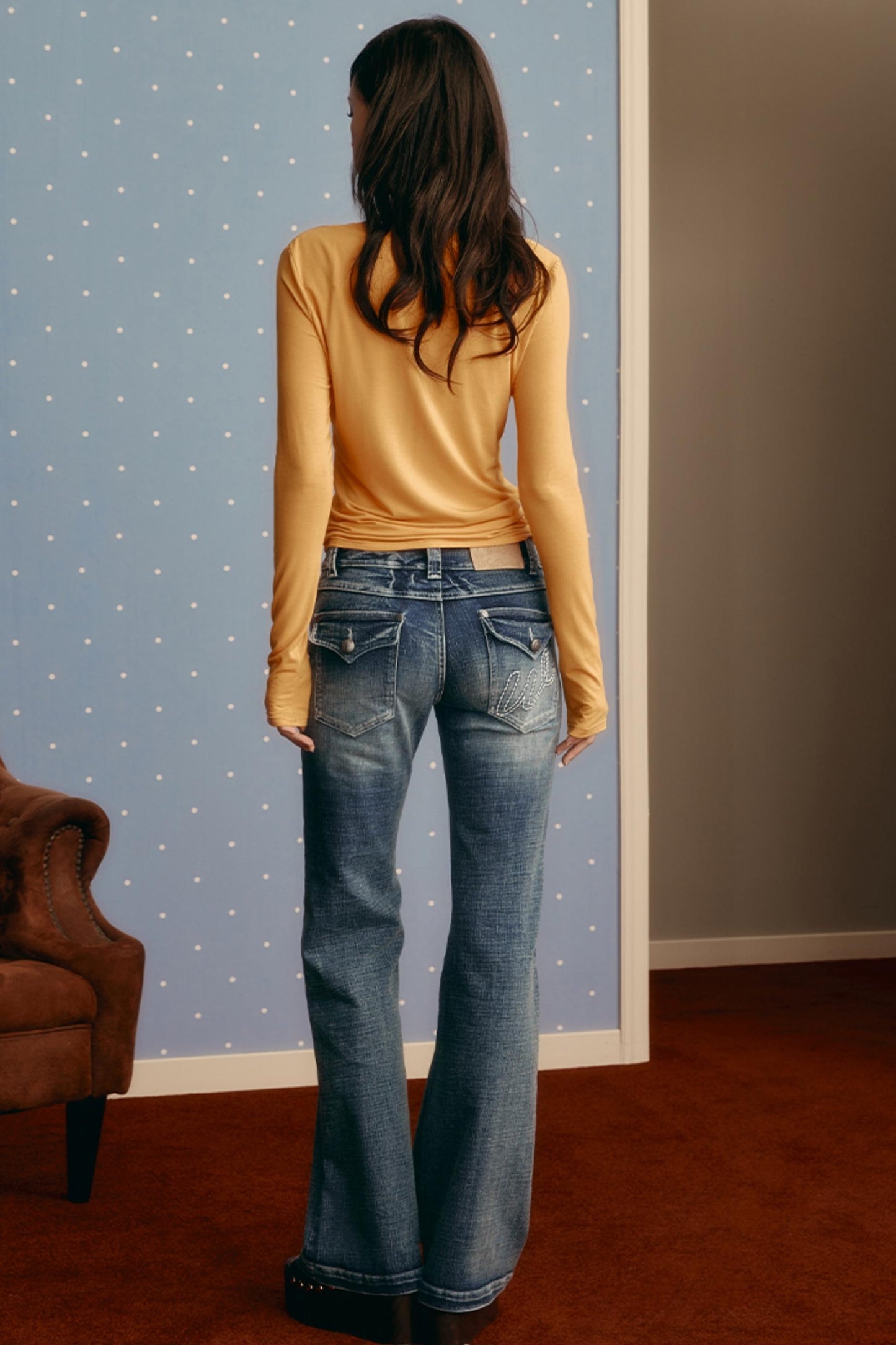 Winter Straight-Leg Jeans